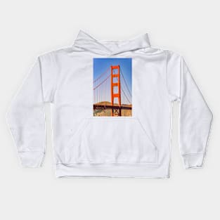 Golden Gate Bridge Telephoto 3 Kids Hoodie